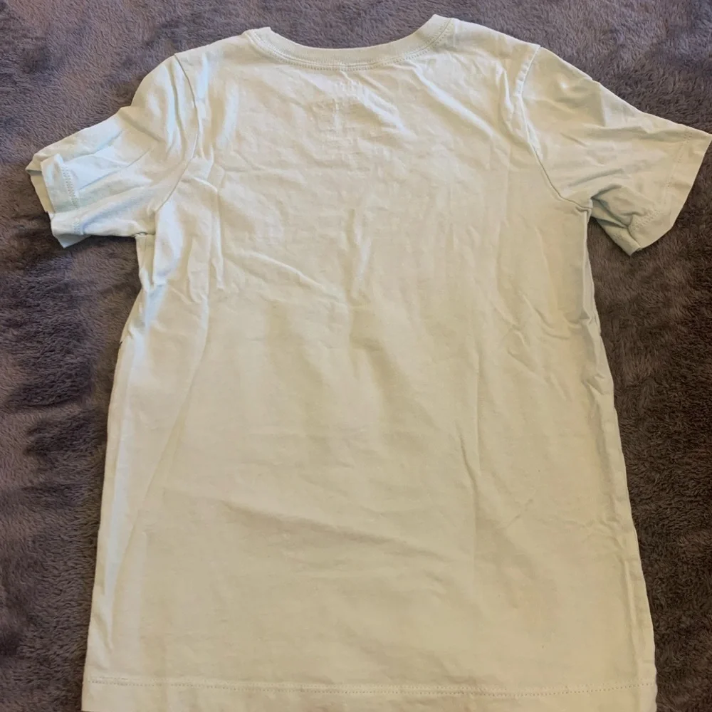 Carter's Mint Green and Orange Short Sleeve Tee with Dinosaur Design